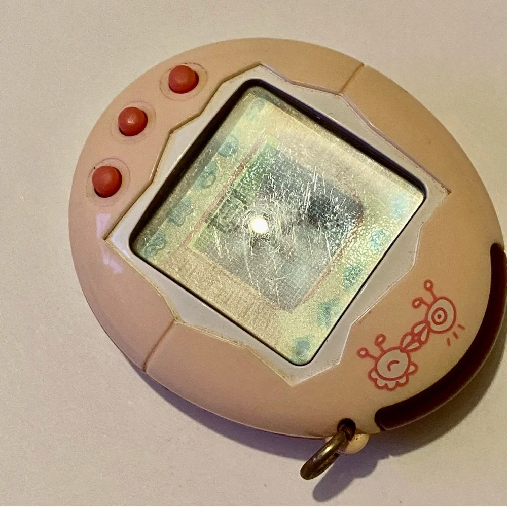 ✨ Tamagotchi Connection V1 2004 Original Japanese Pastel Light Pink Japan Wave